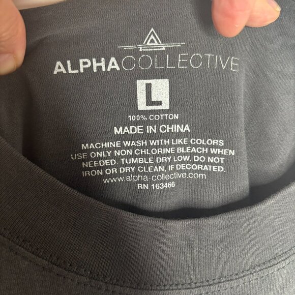 Alpha Collective Men’s Prism Racing Black T Shirt NASCAR Theme Size L New - Picture 10 of 10